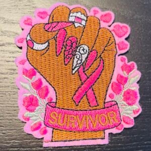 Cancer Survivors Iron On Patch Small
