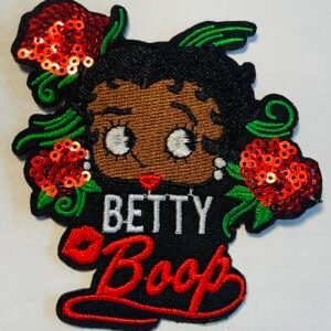 Betty Boops Iron On Patch Small