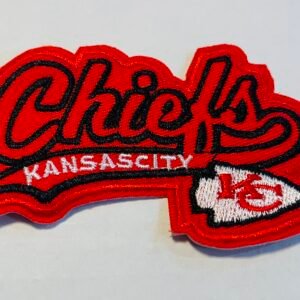 Kansas City Chiefs Iron On Patch Small