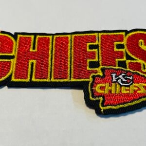 Kansas City Chiefs Iron On Patch Small