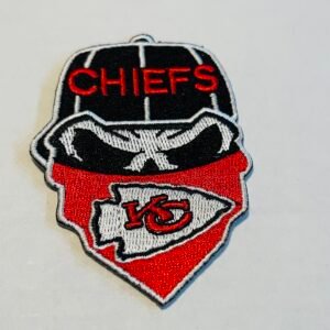 Kansas City Chiefs Iron On Patch Small