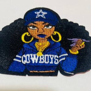 Dallas Cowboy Iron On Patch Small
