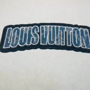 Louis Vuitton  Light Denim  Iron On Patch Small