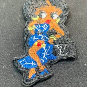 Louis Vuitton Royal Blue Iron On Patch Small